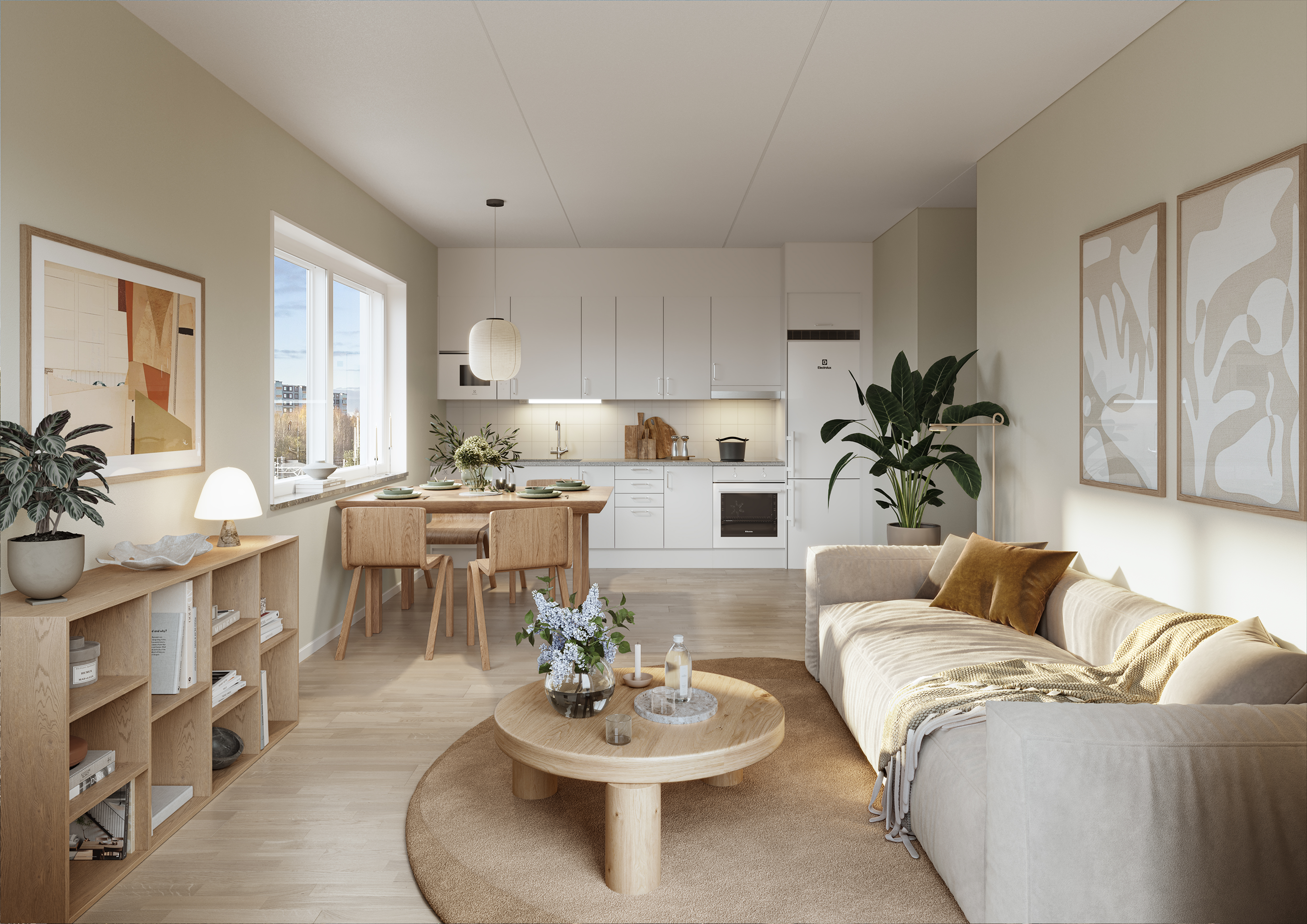 Lägenhet, 3 rooms, 77 sqm, Spånga