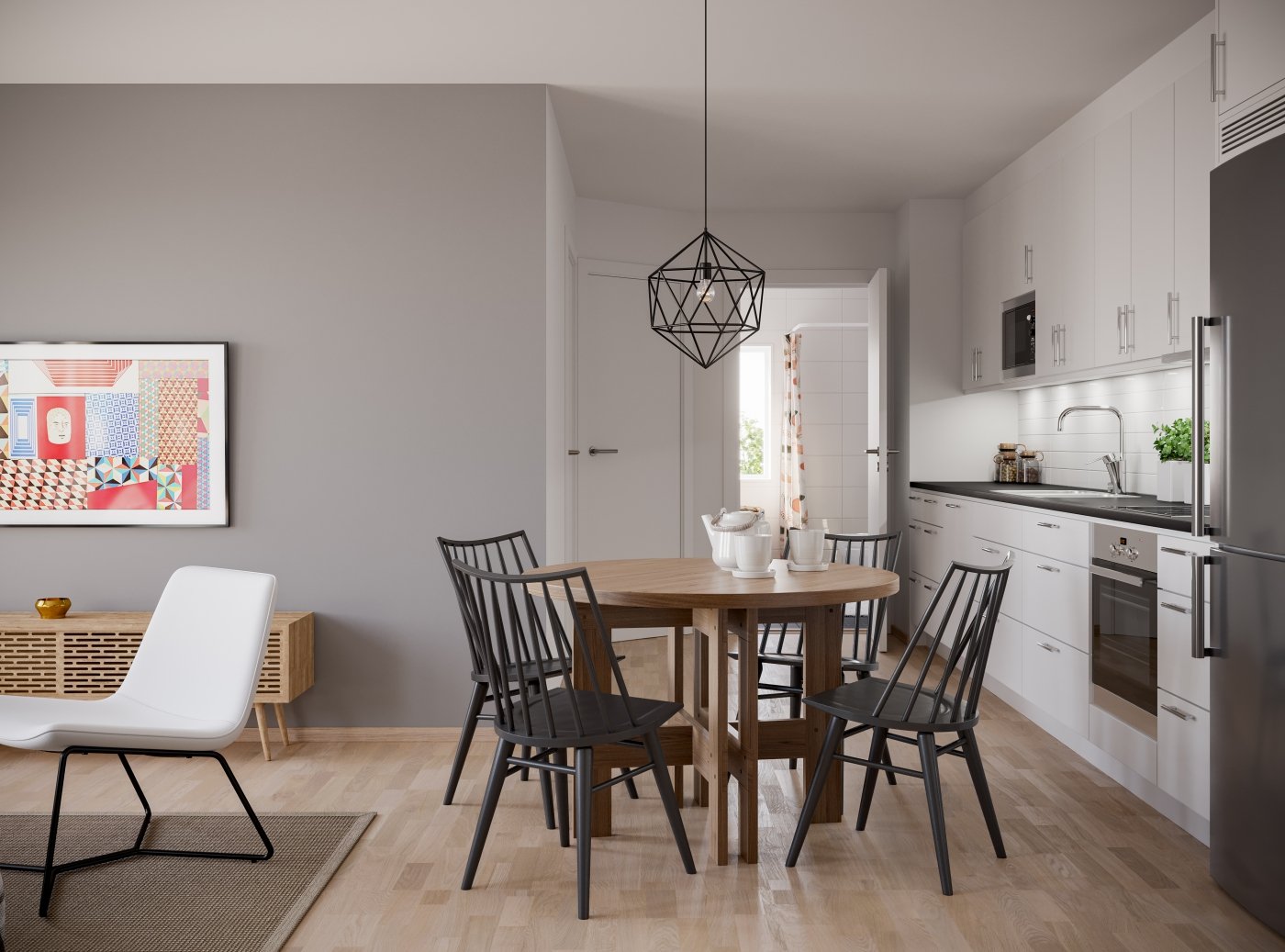 Lägenhet, 2 rum, 50 kvm, Eskilstuna