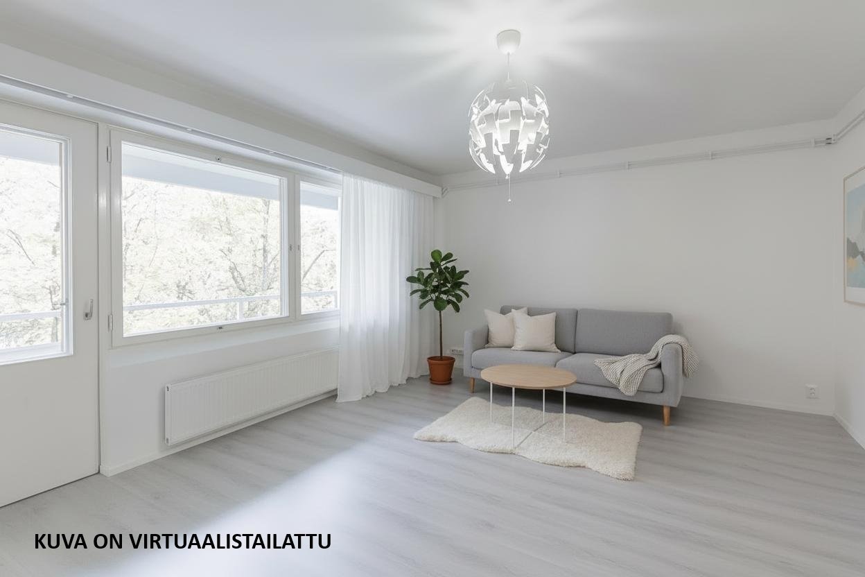 Iso parvekkeellinen yksiö Lohikoskella 1