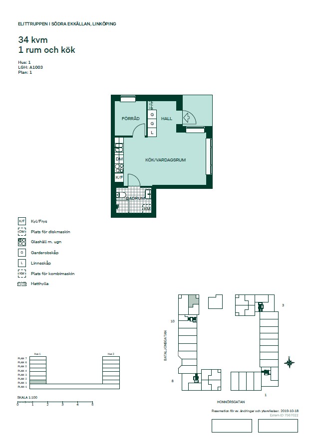 1 rok · 34 m² i Linköping – bild 12