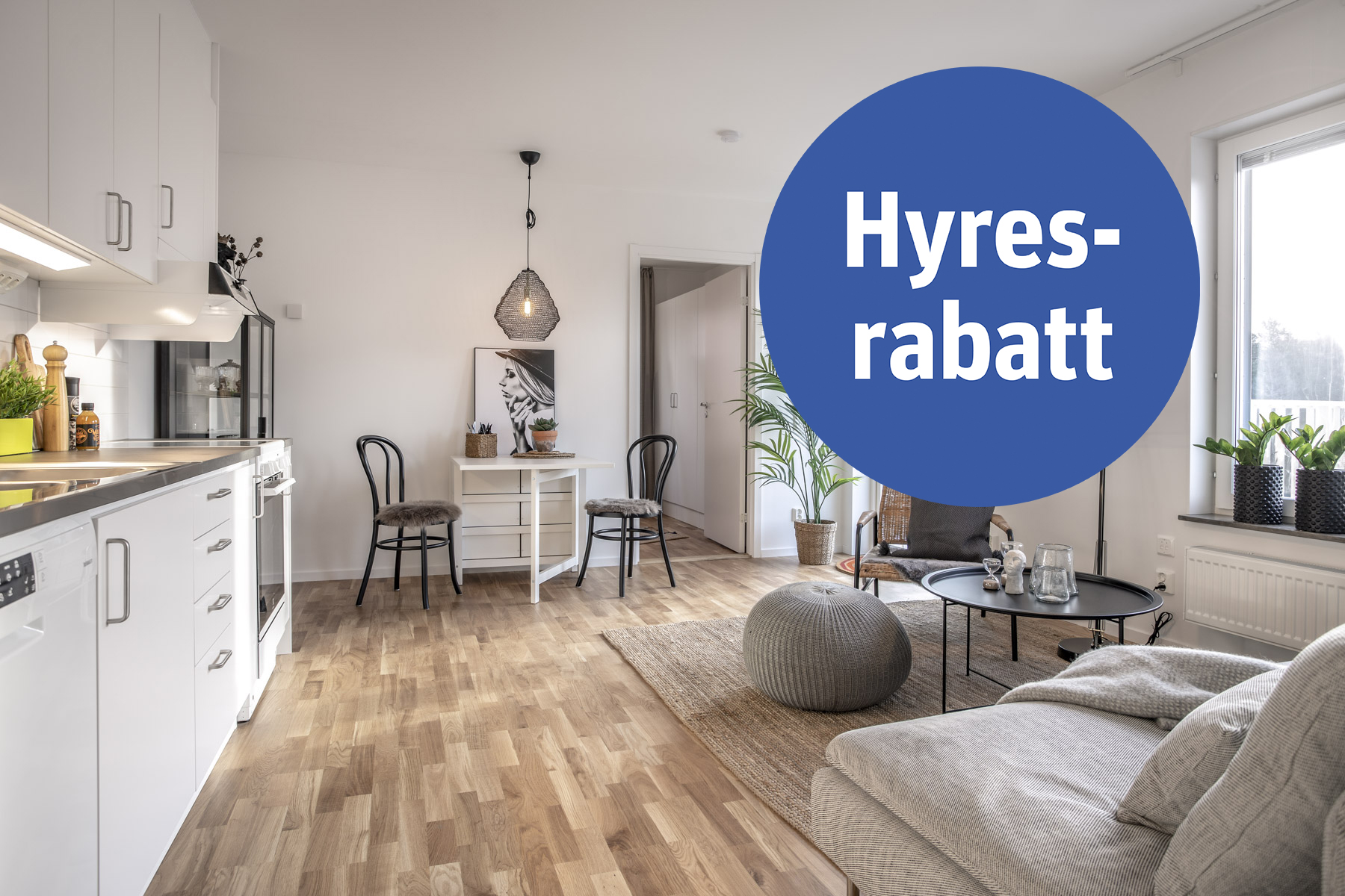 Lägenhet, 2 rooms, 59 sqm, Västerås