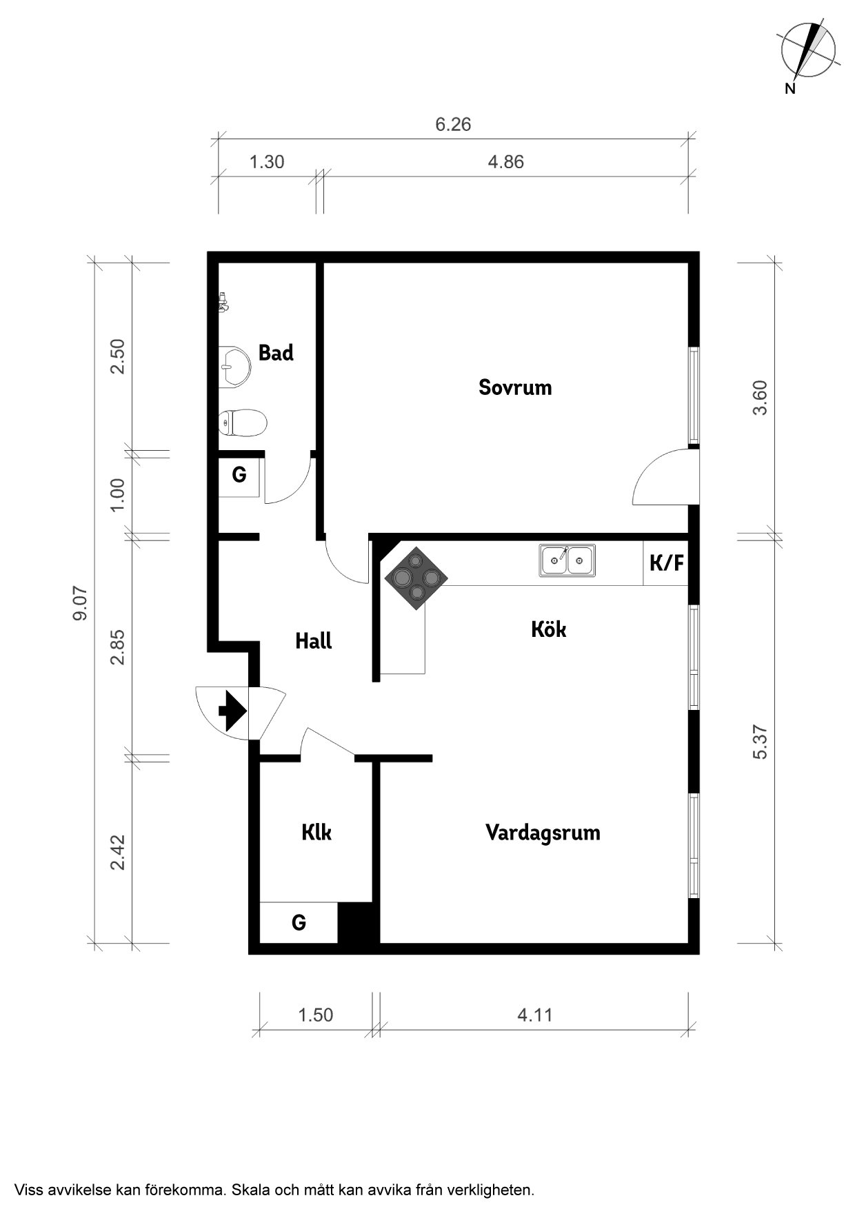 2 rum Biskopsgården, 10 800 kr/mån | Bostadsögat