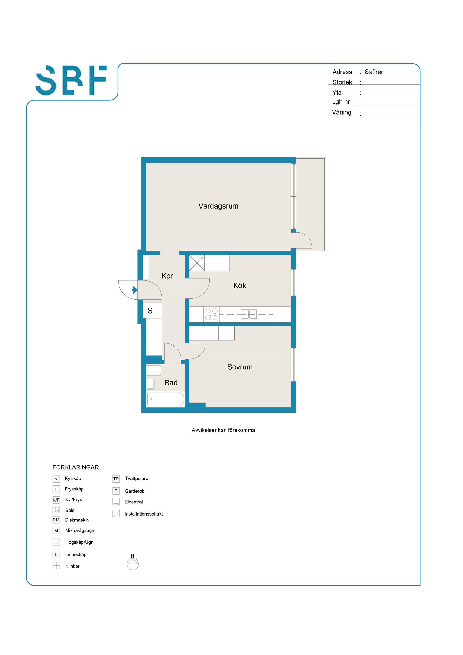 2 rok · 56 m² i Kalmar – bild 2