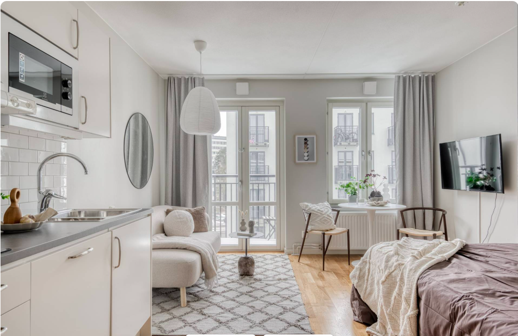 Lägenhet, 1 rum, 25 kvm, Solna