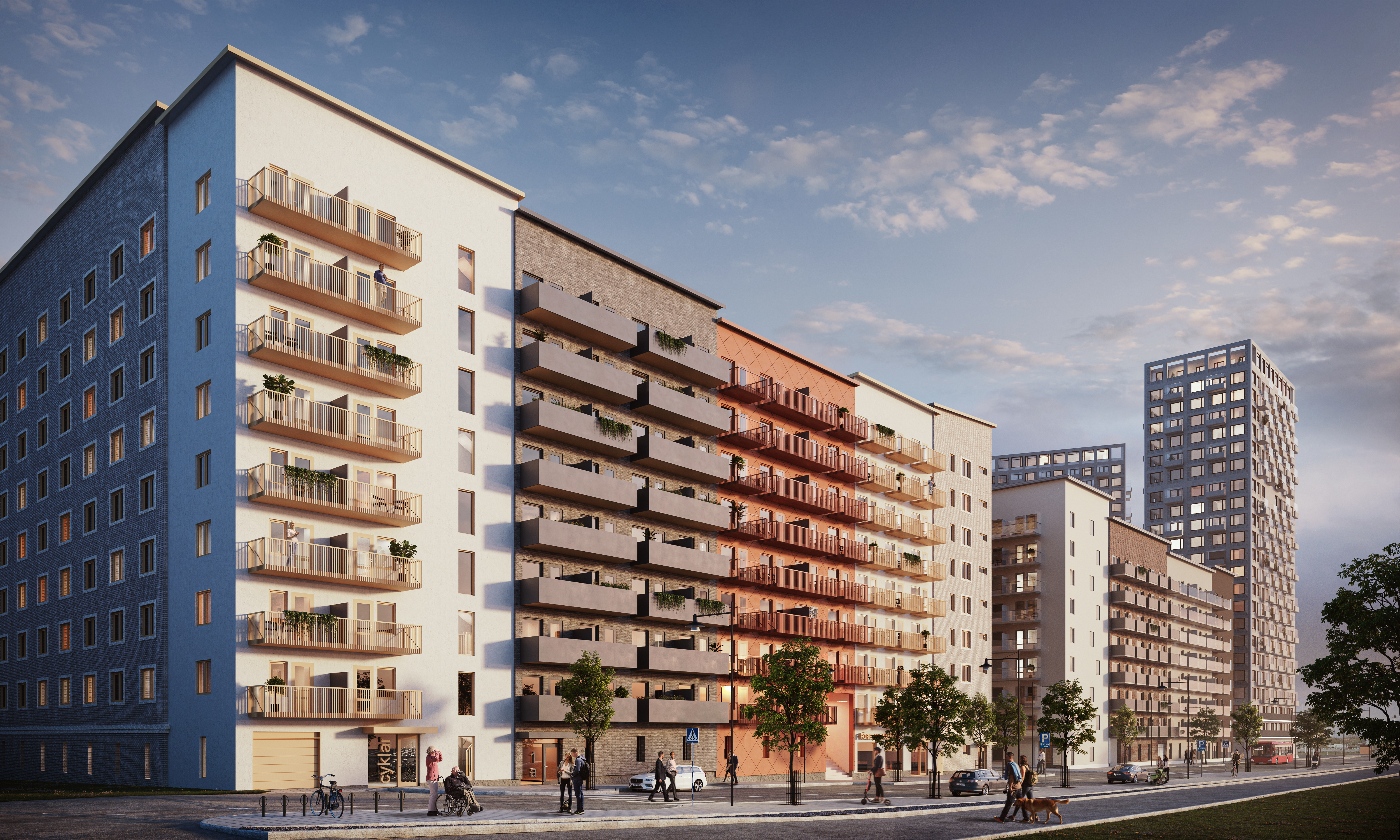 Lägenhet, 1 rooms, 23 sqm, Sollentuna