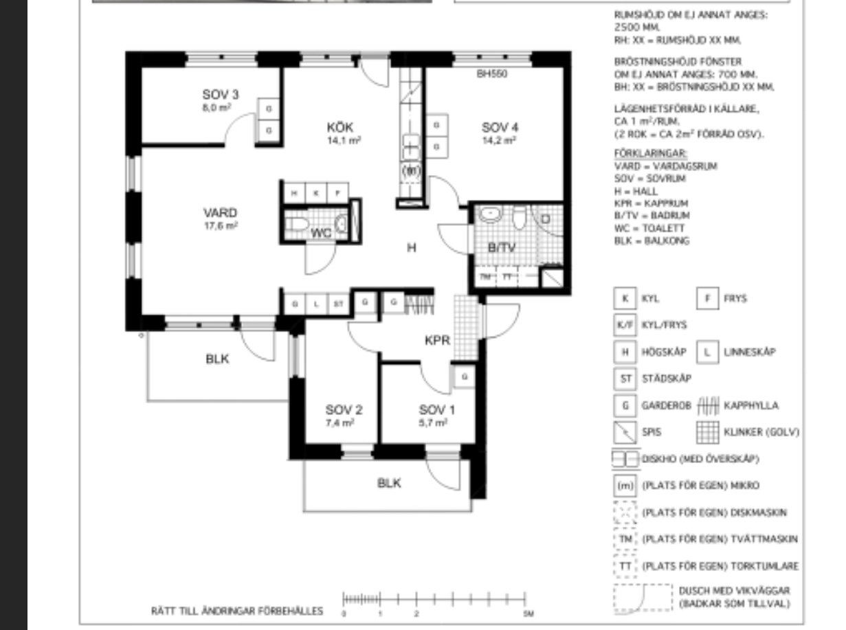 Lägenhet, 5 rooms, 94 sqm, Hässelby
