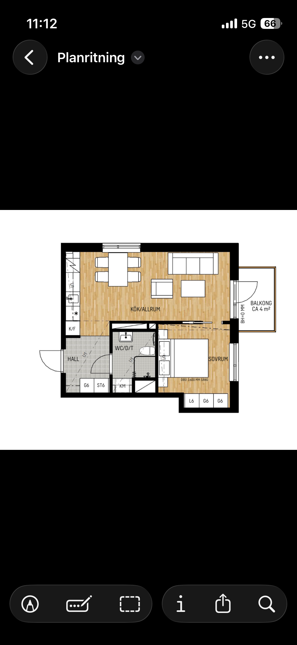 Lägenhet, 2 rooms, 41 sqm, Järfälla