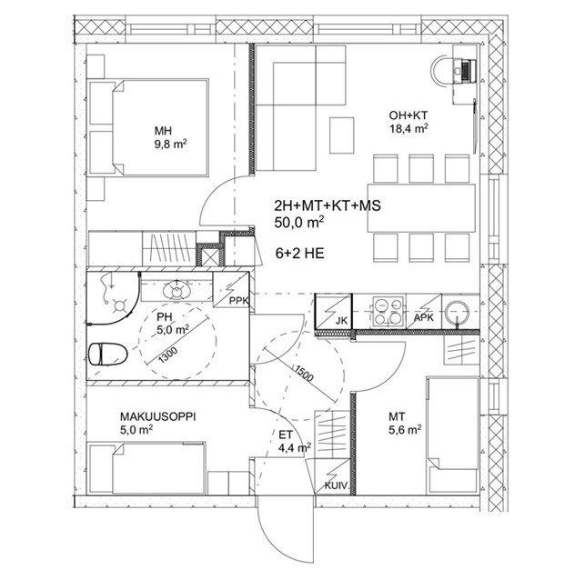 apartment at Suvikkaantie, Sotkamo 2