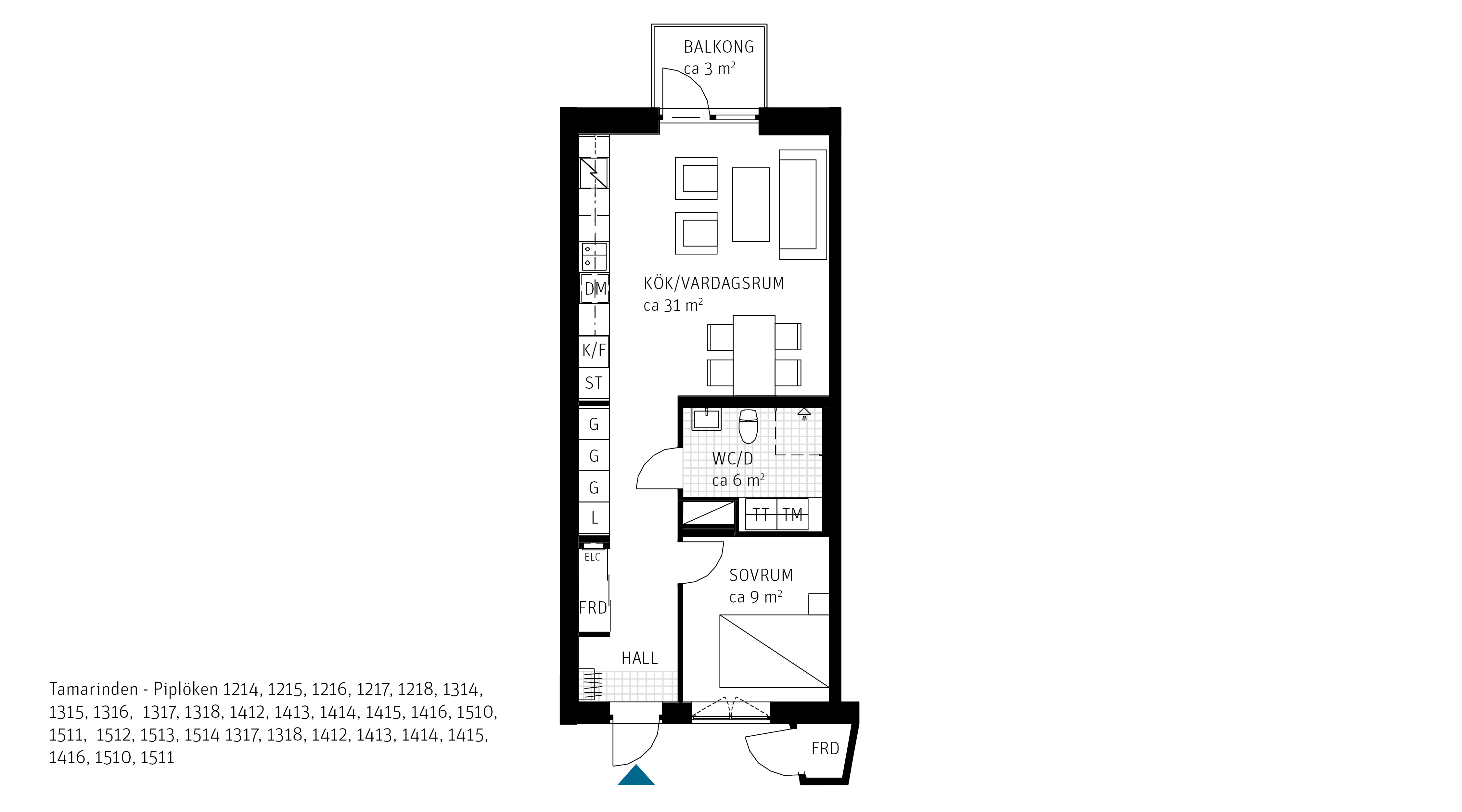 2 rok · 52 m² i Örebro – bild 3