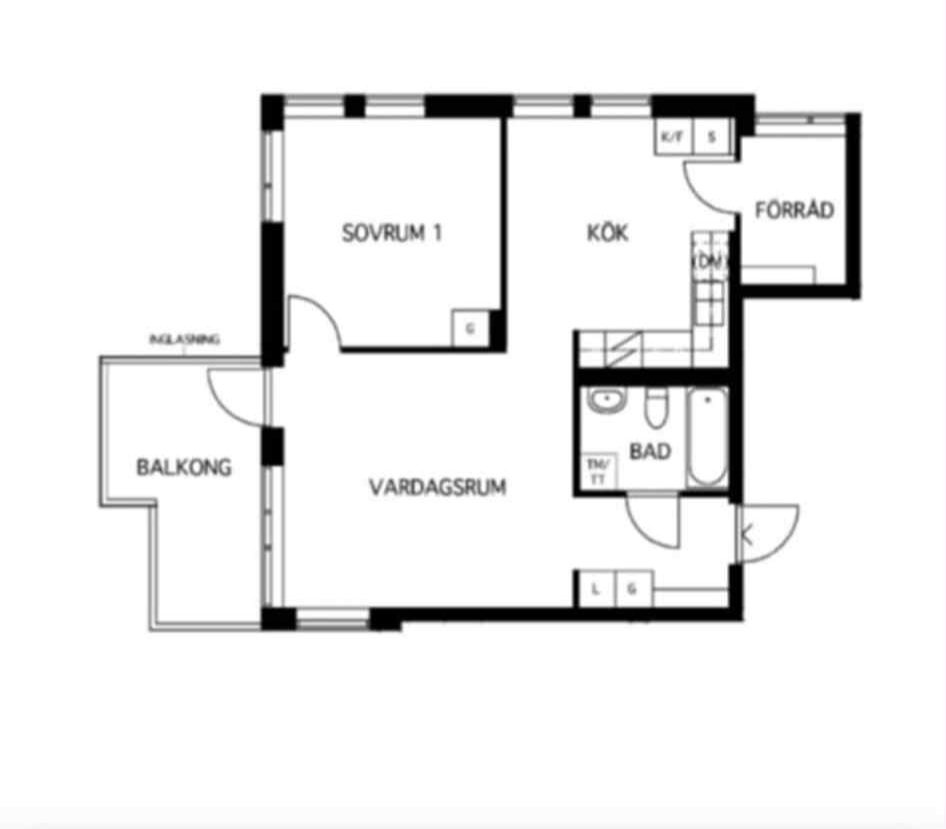 2 rok · 63 m² i Farsta – bild 11