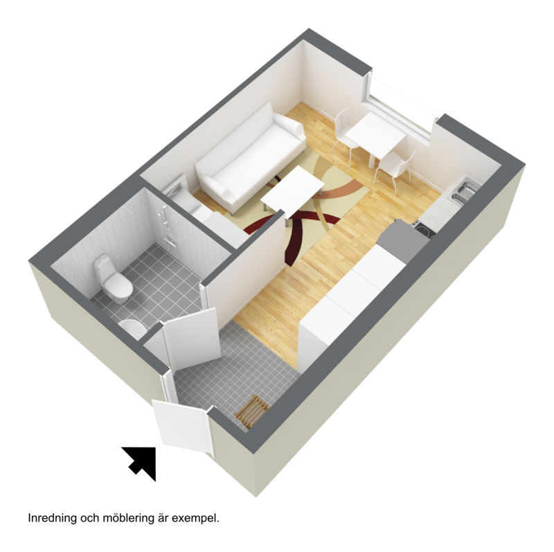 1 rok · 24 m² i Karlstad – bild 5