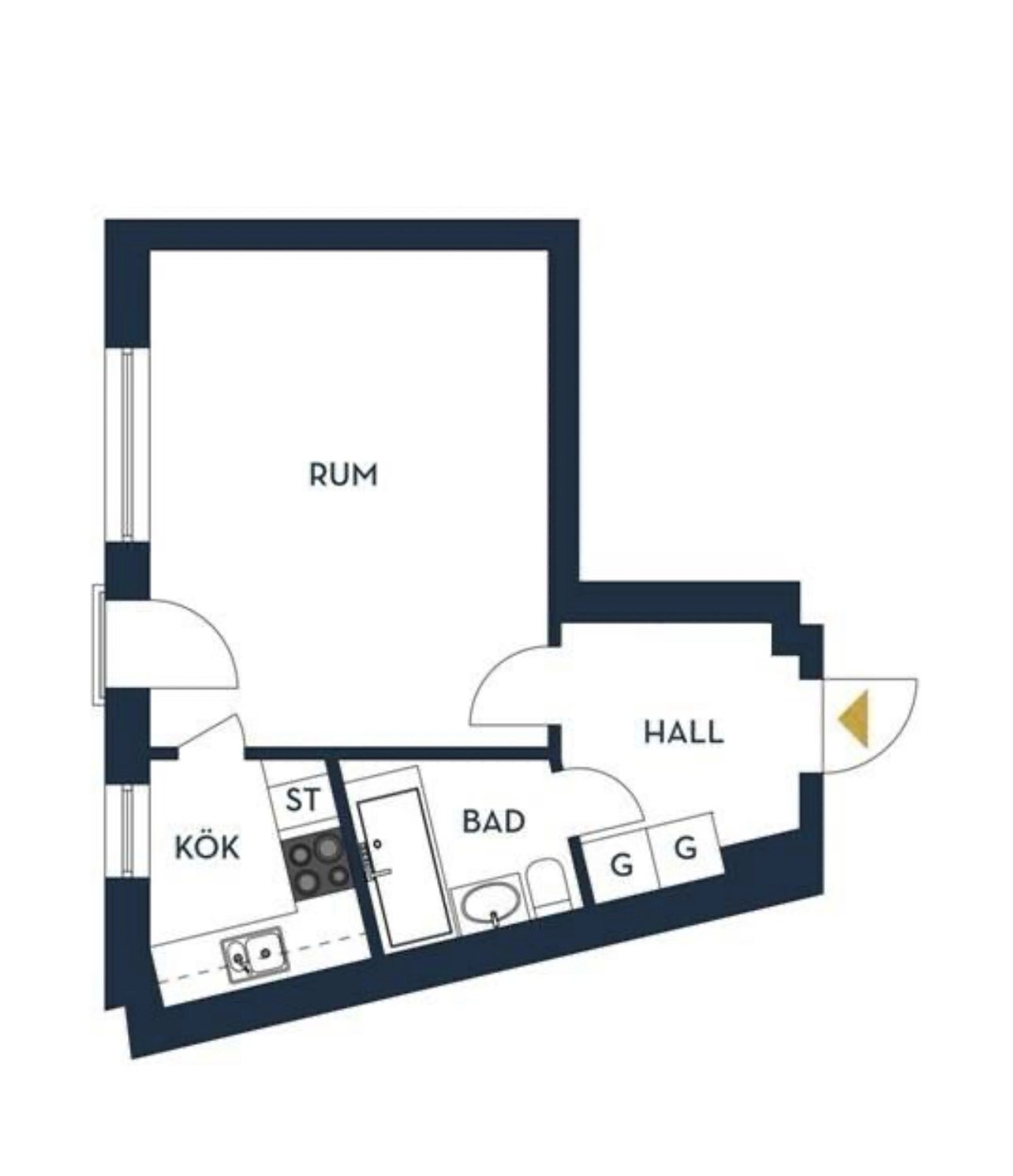1 rooms · 31 m² in Jarfalla