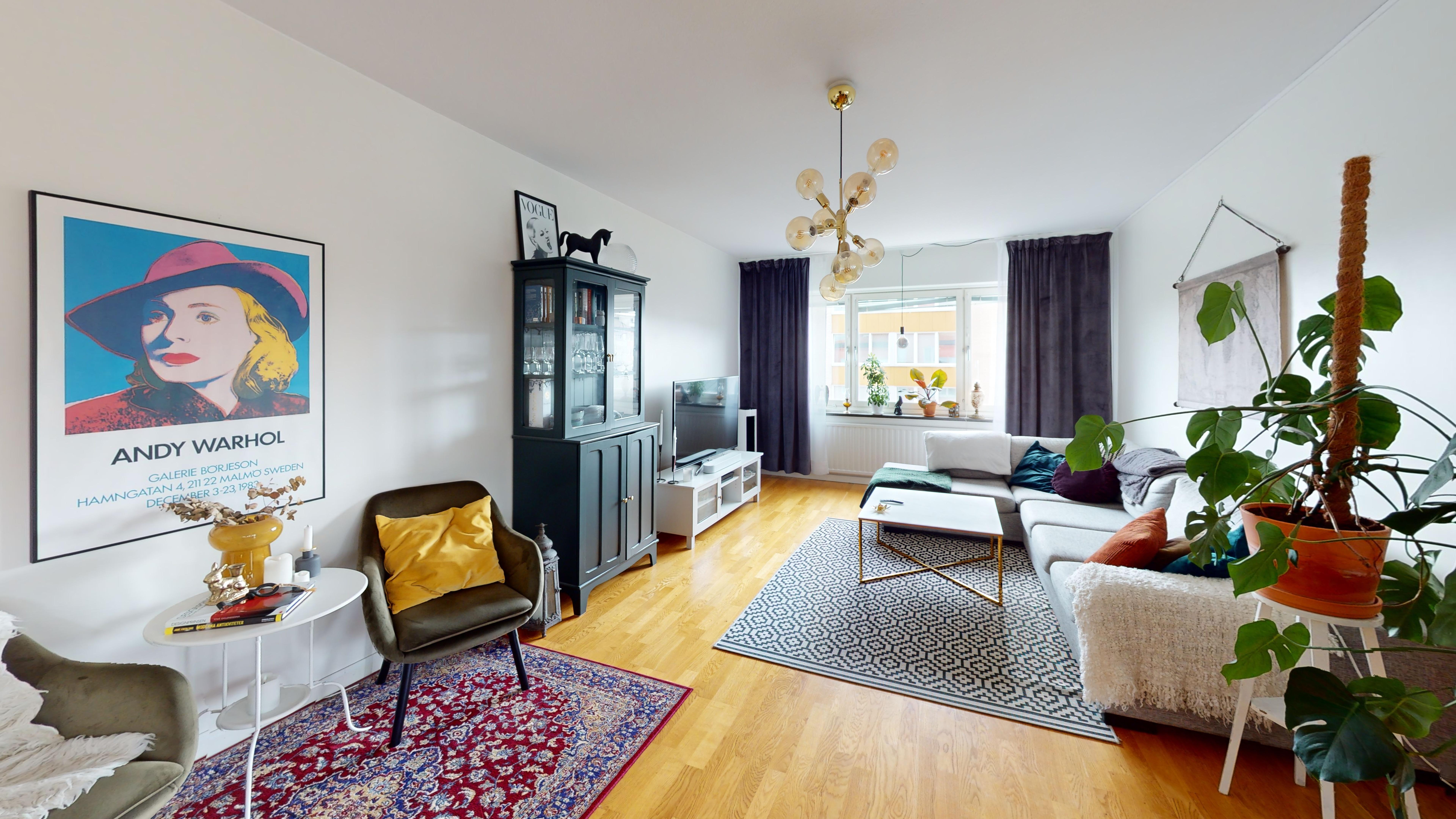Lägenhet, 3 rooms, 99 sqm, Karlstad