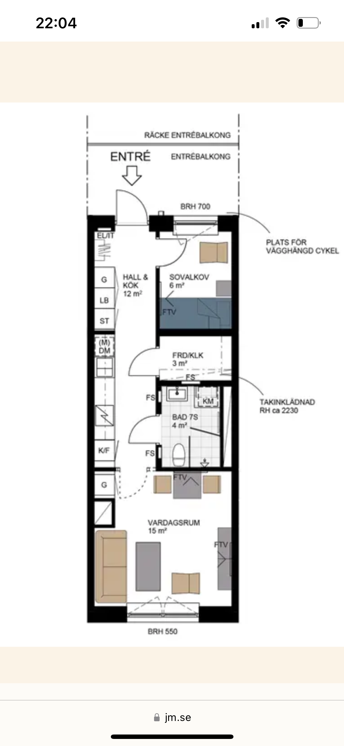 Apartment in Älvsjö, Liseberg - Bild 6