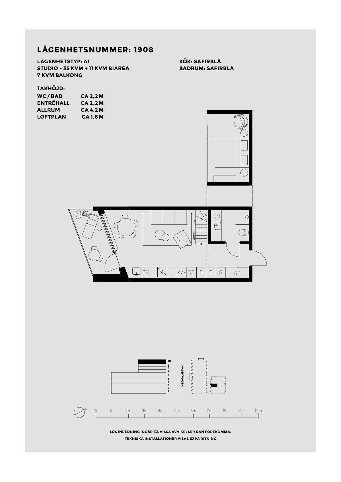 2 rok · 46 m² i Täby – bild 12