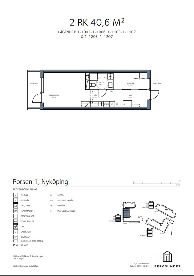 2 rok · 40 m² i Nyköping – bild 5