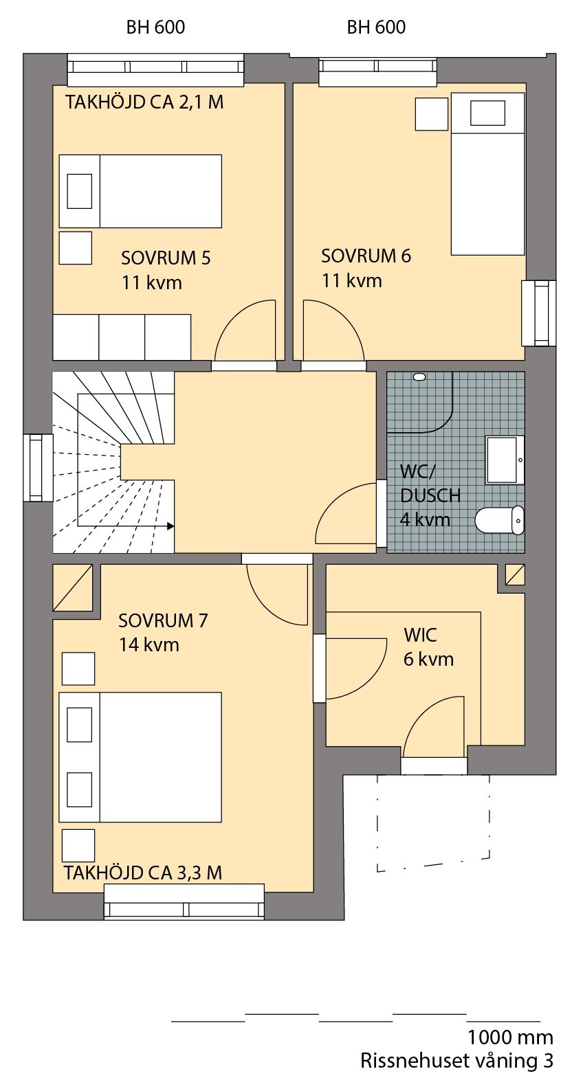 Radhus, 9 rooms, 14 sqm, Sundbyberg