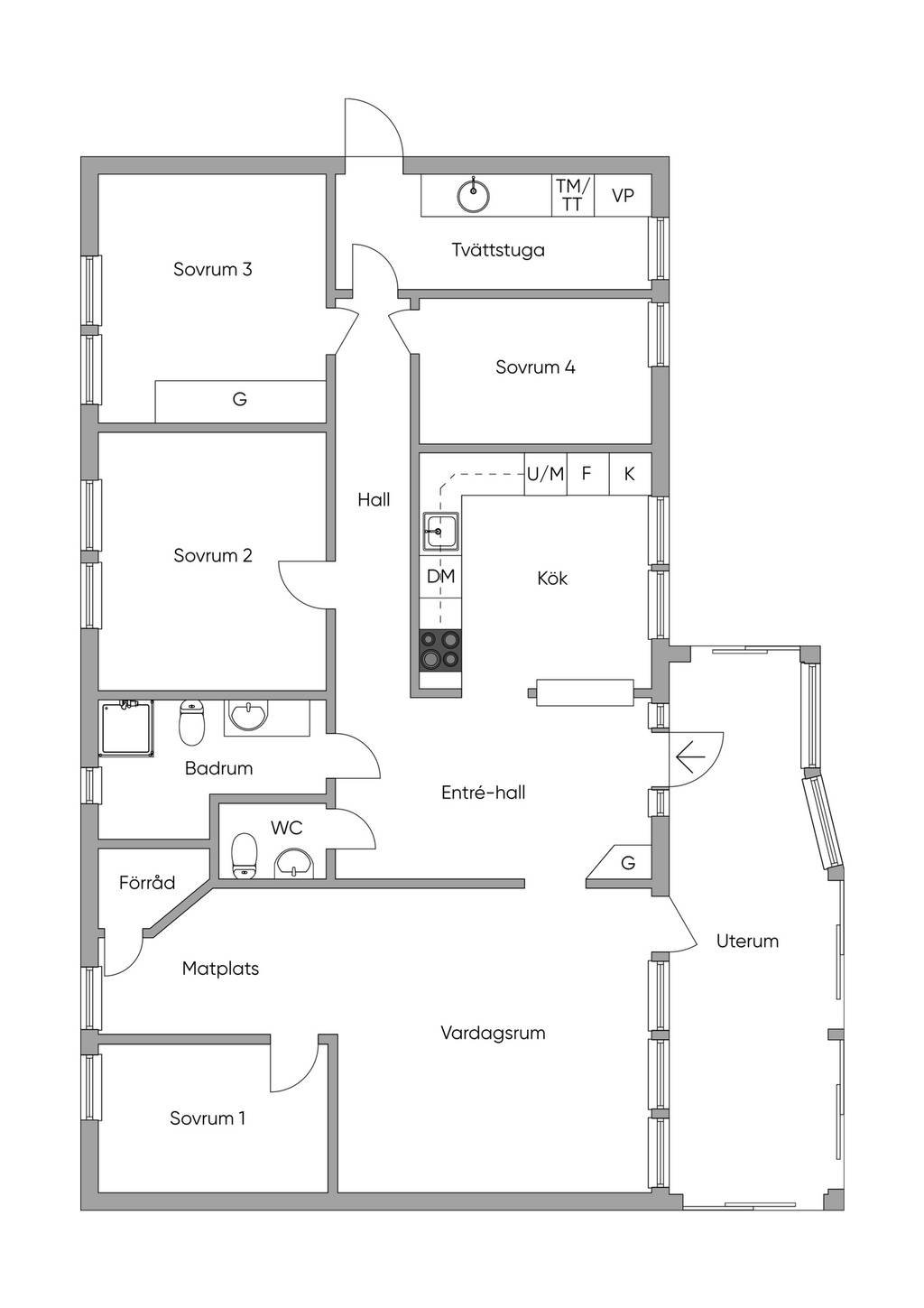 Villa/Hus, 5 rooms, 130 sqm, Eslöv