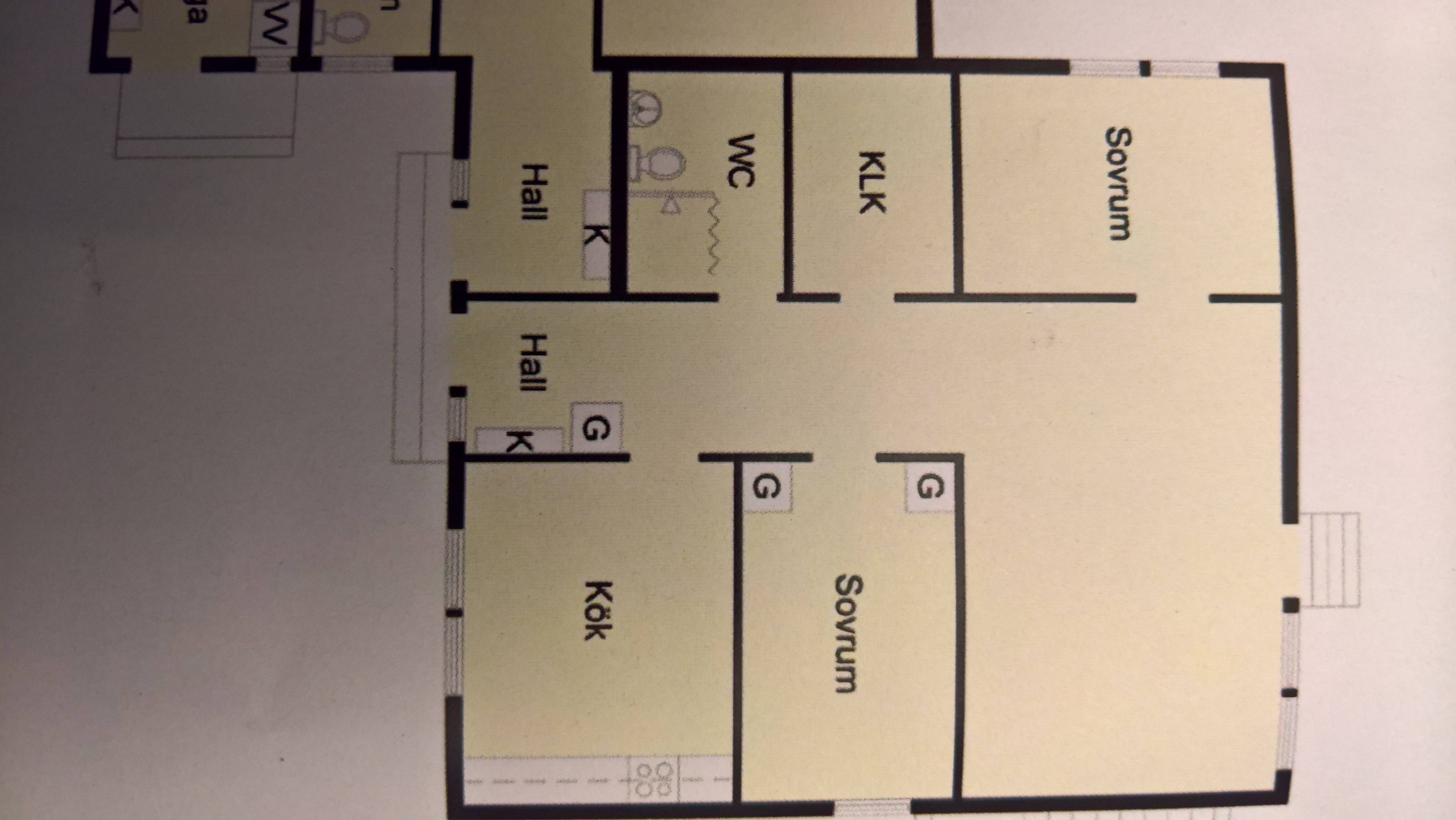 Lägenhet, 3 rooms, 80 sqm, Kumla