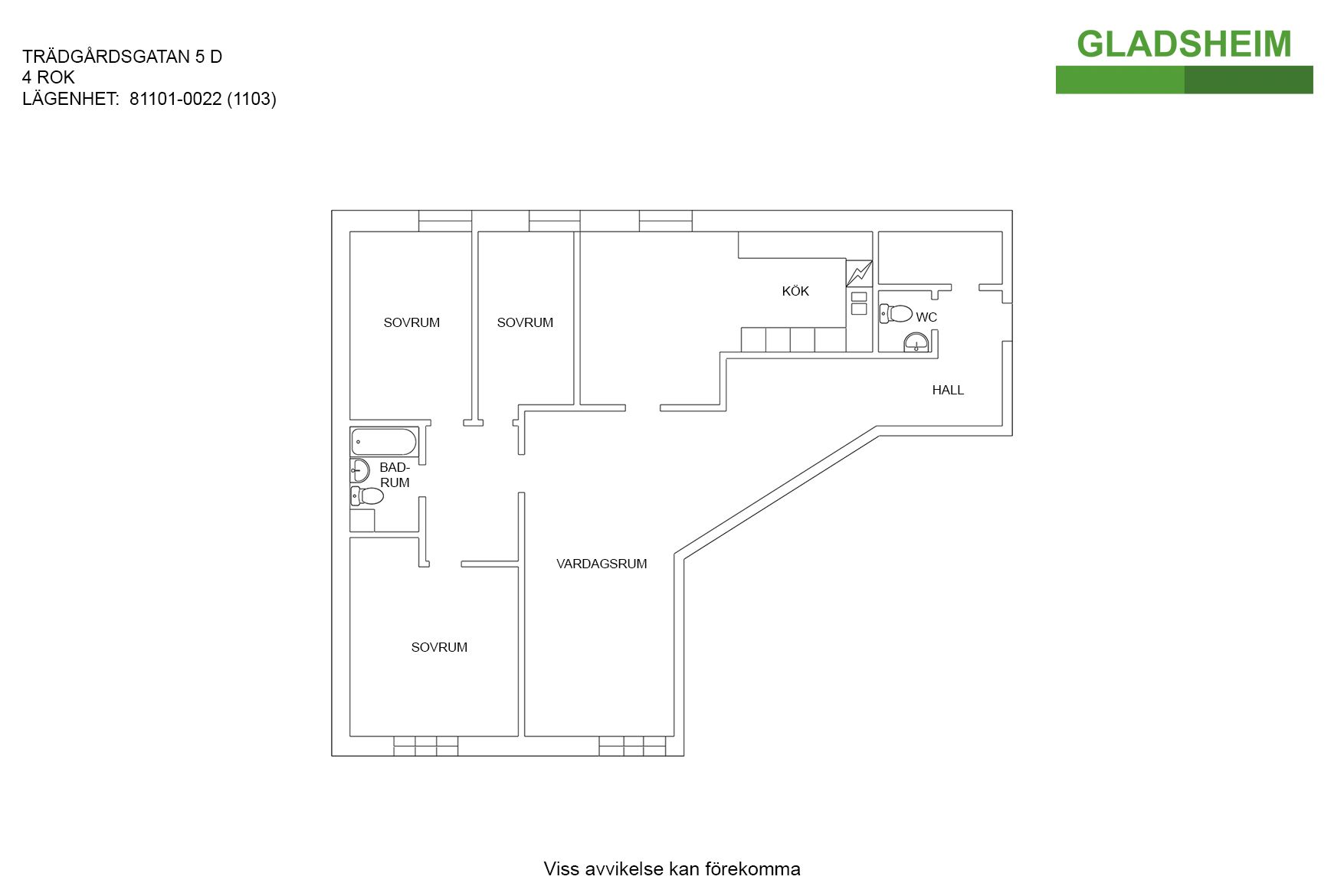 4 rok · 128 m² i Falköping – bild 7