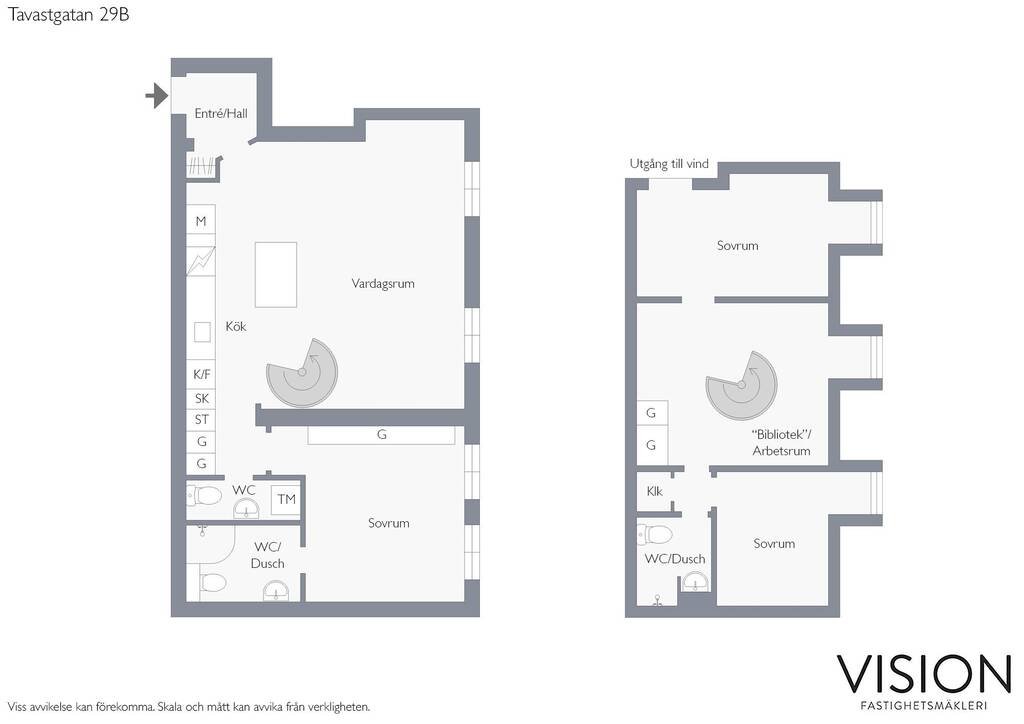 Lägenhet, 5 rum, 100 kvm, Stockholm