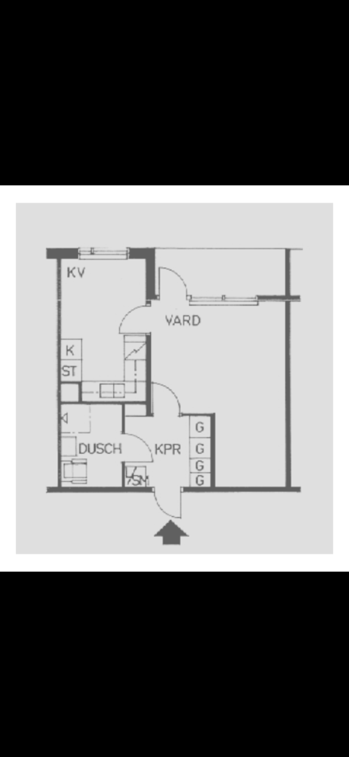 Lägenhet, 1 rooms, 40 sqm, Kista