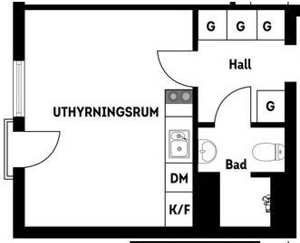 Apartment in Solna, Västra skogen, Huvudsta - Fler