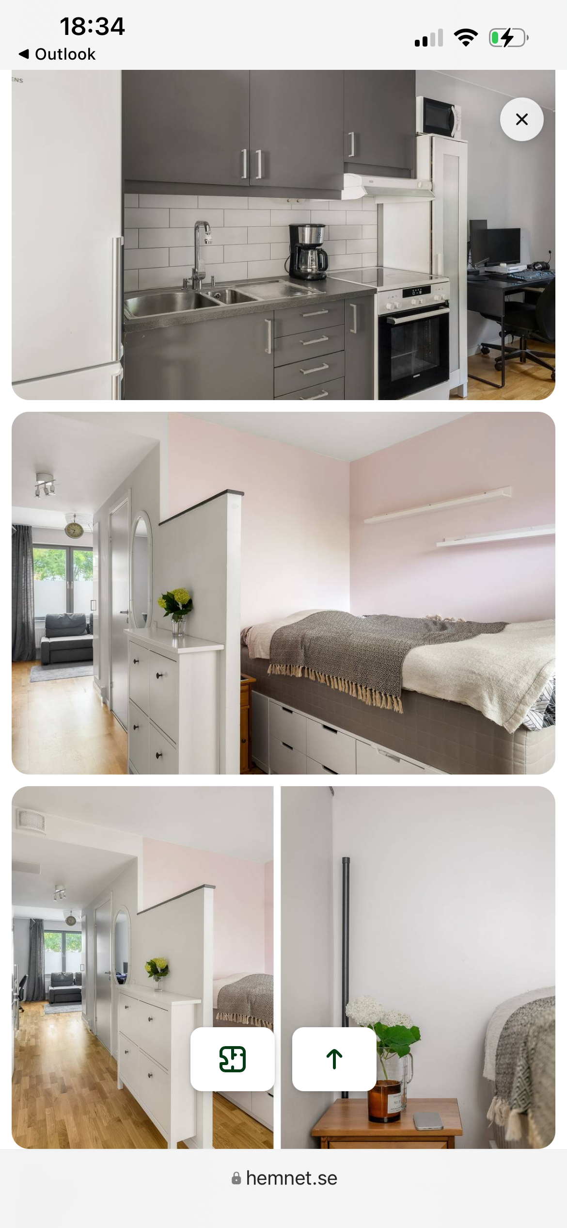 Lägenhet, 1 rooms, 30 sqm, Huddinge