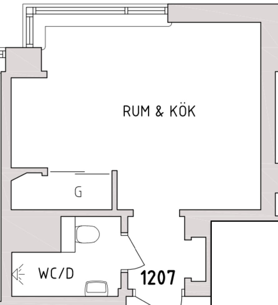 1 rok · 19 m² i Stockholm – bild 8