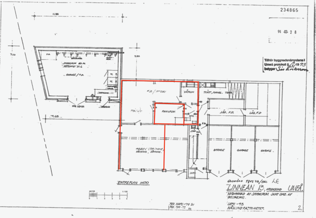 Lägenhet, 2 rooms, 75 sqm, Holmsund