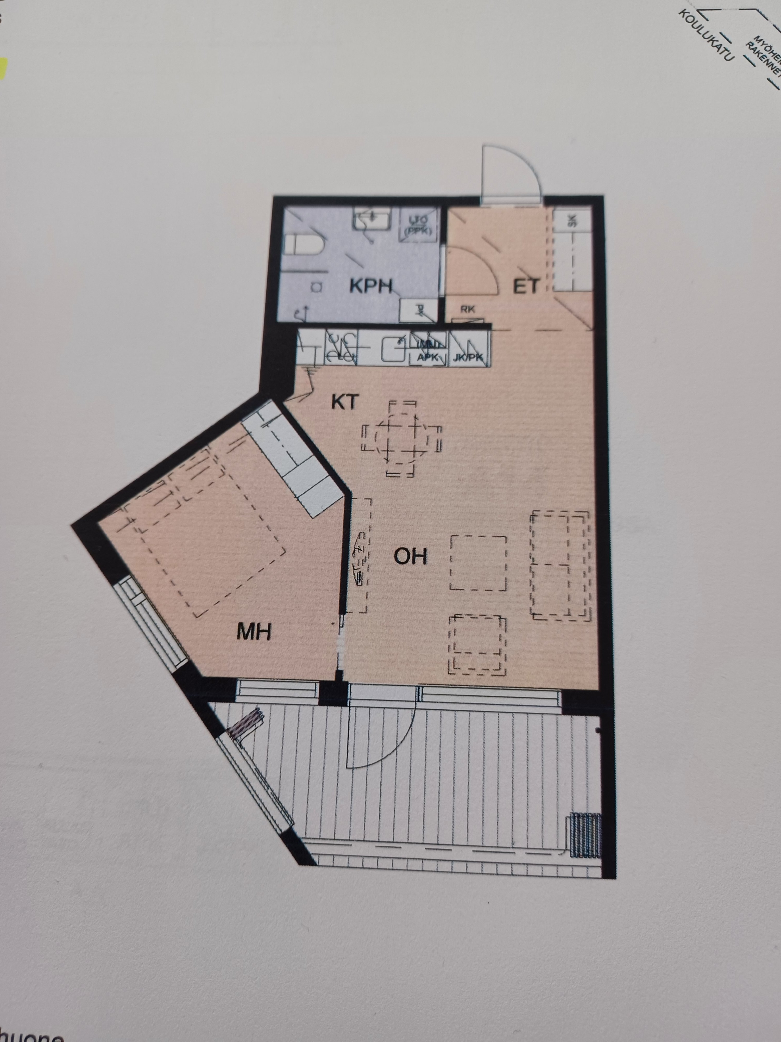 apartment at Nyyrikinkatu, Lohja 1