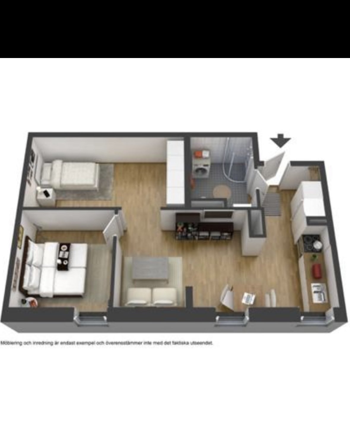 Lägenhet, 3 rooms, 55 sqm, Norsborg