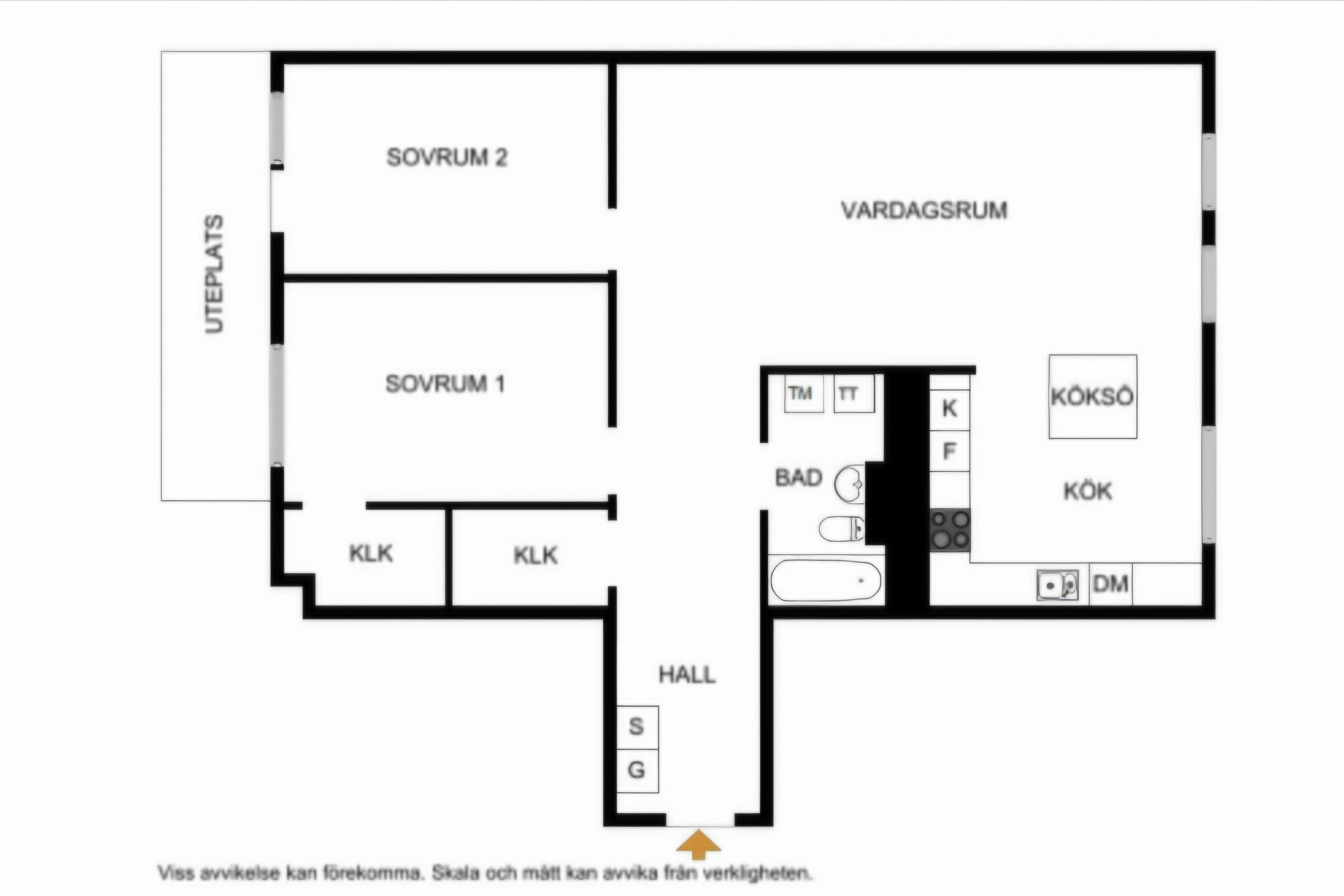 3 rum och kök, Norrmalm, 37 754 kr/mån, bild 2