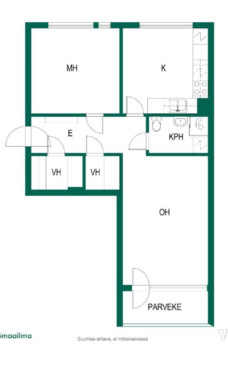 apartment at Kangasvuokontie, Savonlinna 3