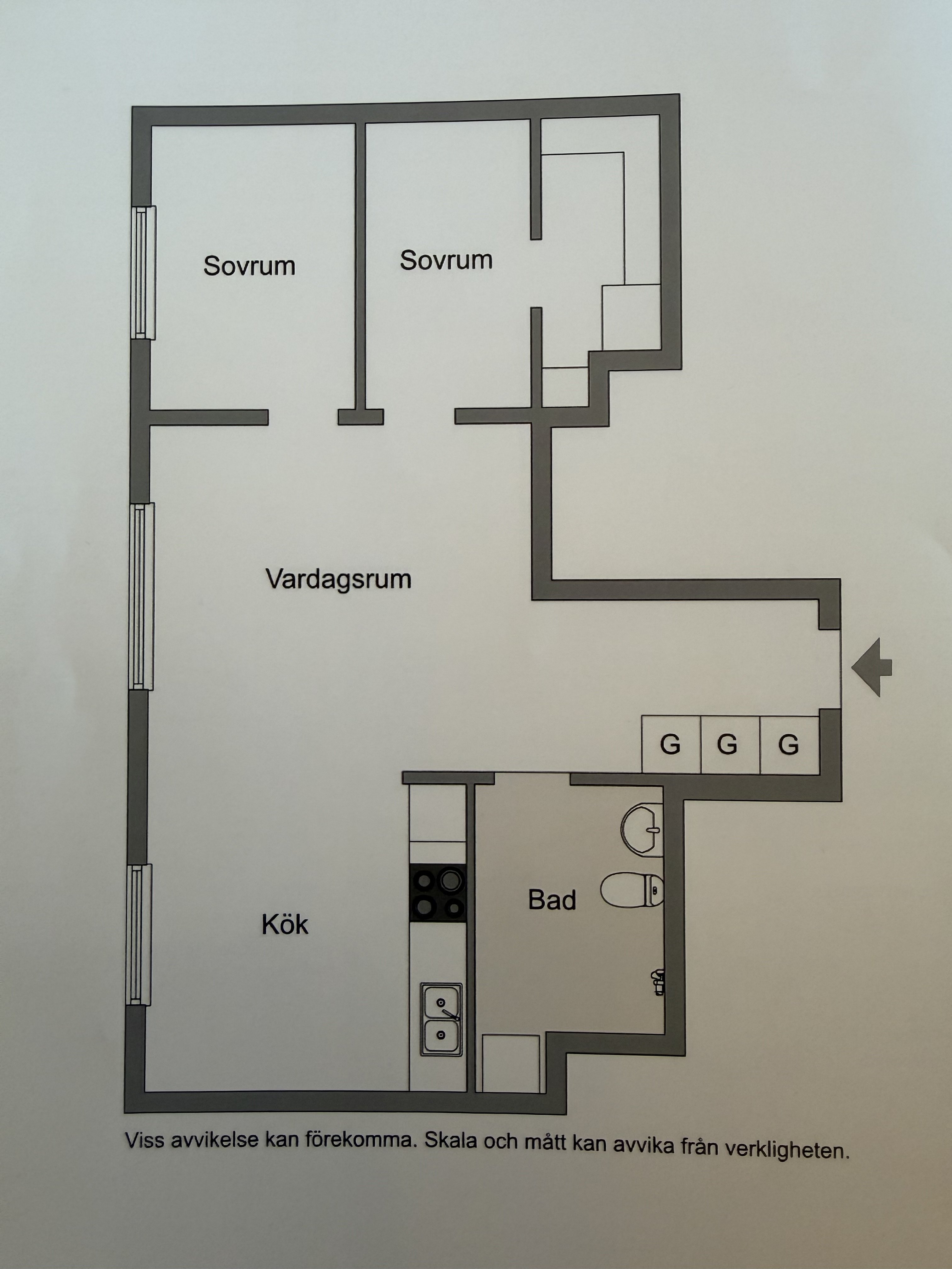 2.5 rum och kök, Stockholm — 19 900 kr/mån — bild 2