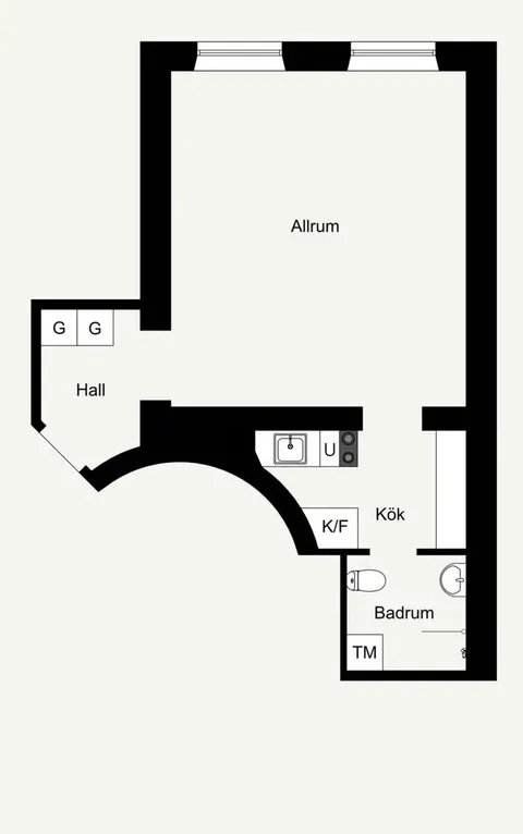 1 rum Östermalm — 15 000 kr/mån | Bostadsögat
