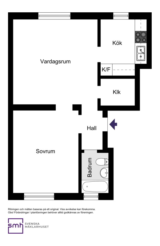 2 rum och kök, Bromma — 13 500 kr/mån — bild 2