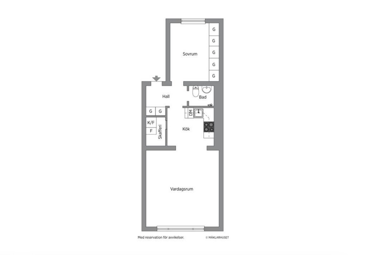 2 rok · 48 m² i Malmö – bild 8