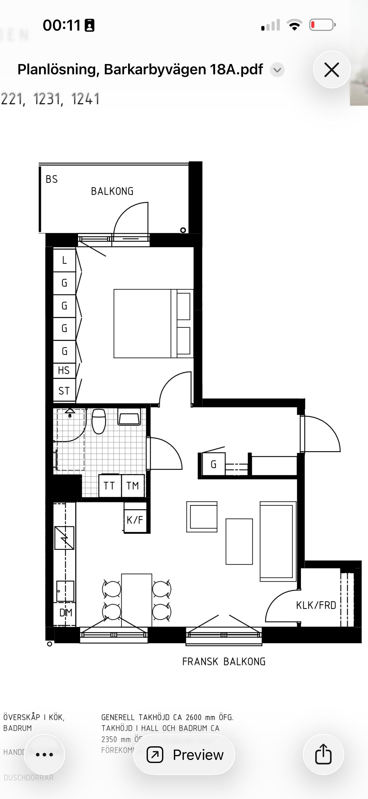 Lägenhet, 2 rooms, 55 sqm, Järfälla