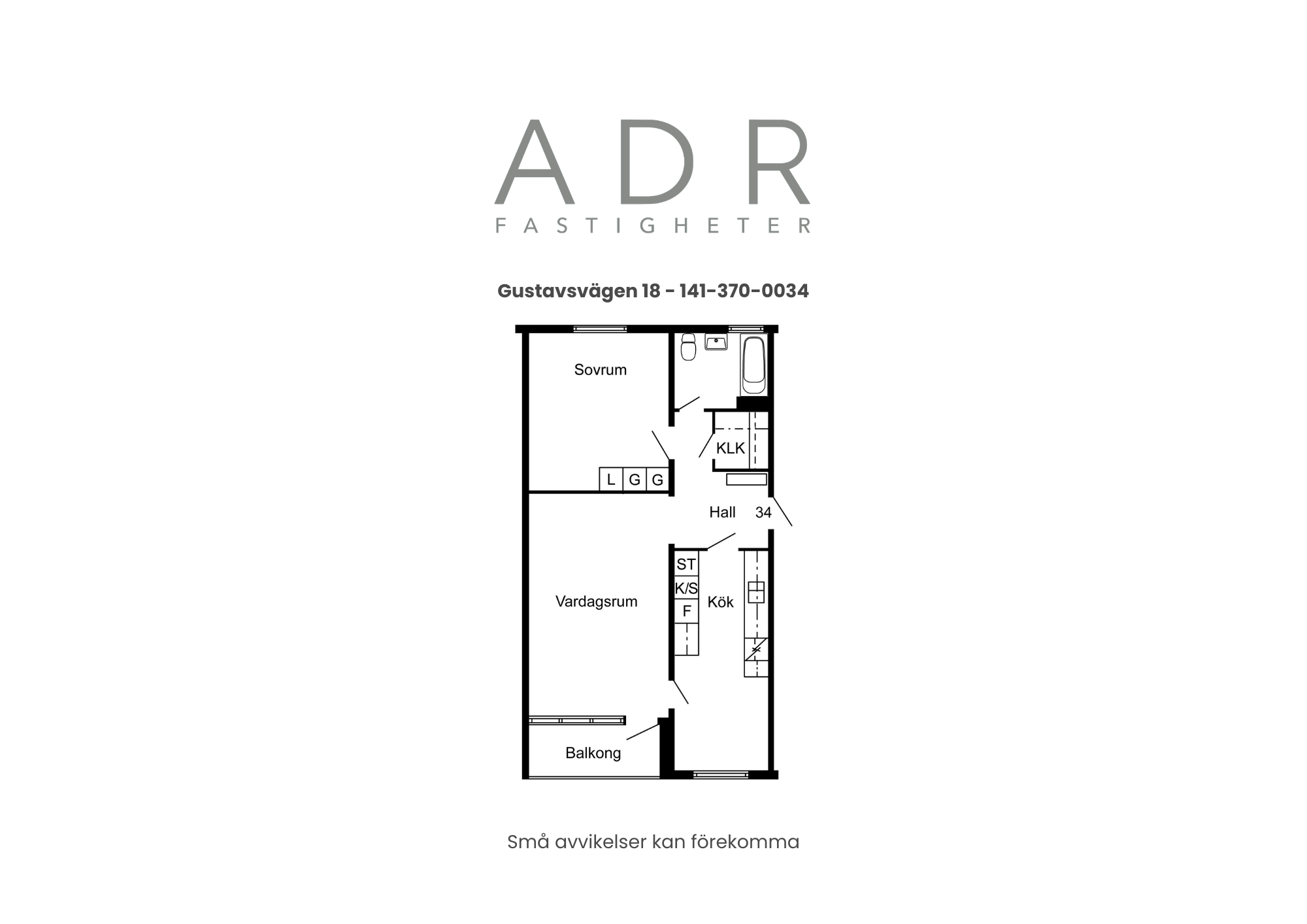 2 rok · 64 m² i Ersmark – bild 10