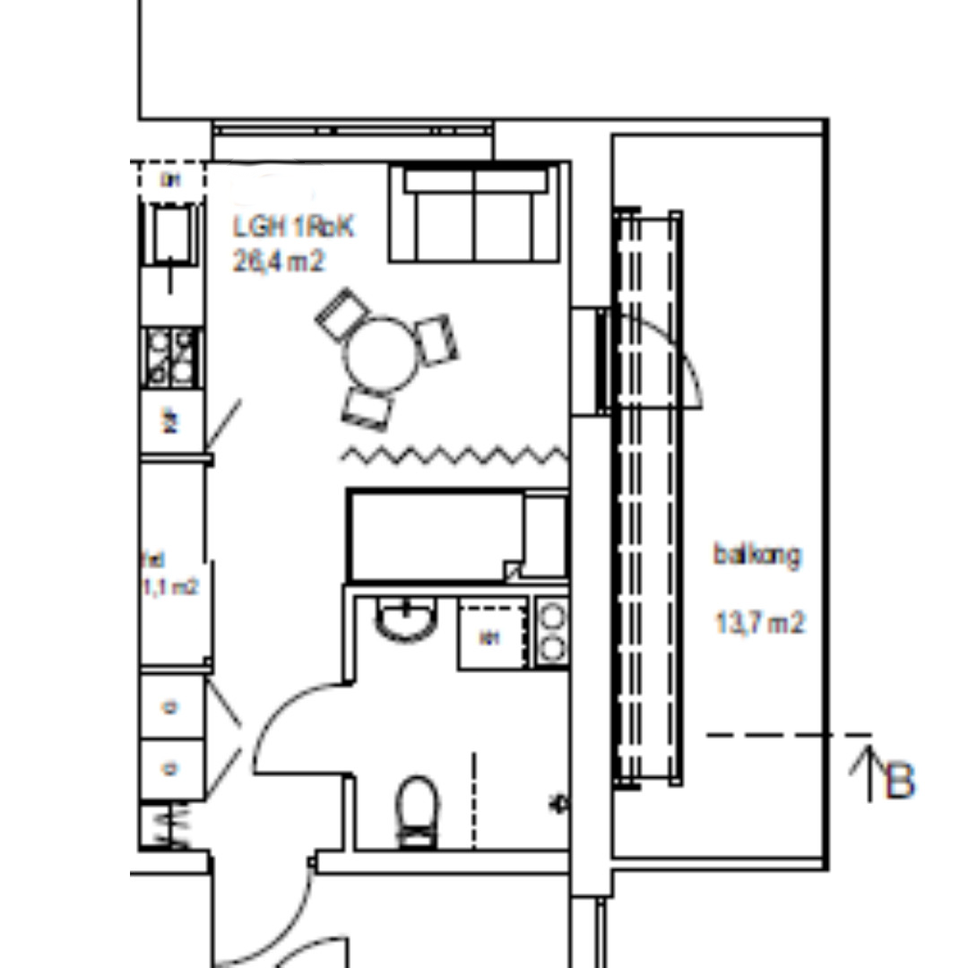1 rum och kök, Farsta — 9 900 kr/mån — bild 4