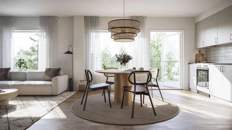 Apartment in Drevviksstrand, Skogås - Bild 2