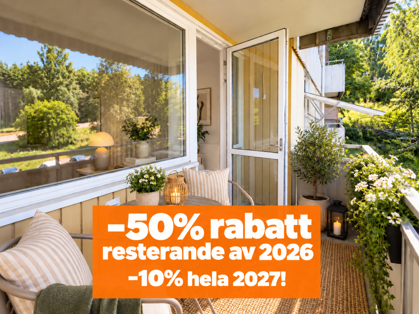 Lägenhet, 2 rooms, 65 sqm, Vålberg