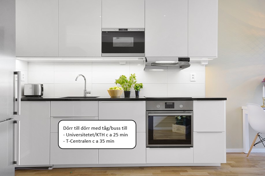 Lägenhet, 2 rooms, 46 sqm, Djursholm
